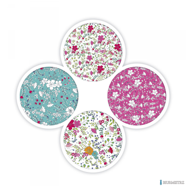 Notatnik A6 80 kartek Oxford Floral linia 400094827