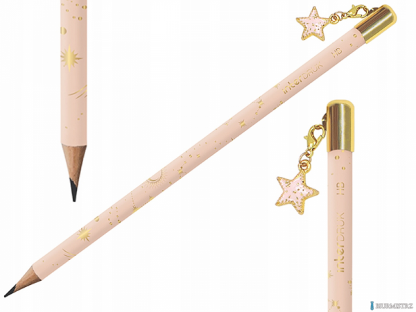 Ołówek z zawieszką HB pencil DREAMS INTERDRUK SALE mix kolorów