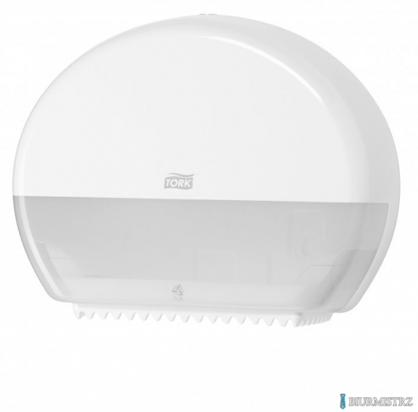 Dozownik TORK do papieru toaletowego JUMBO biały 680000
