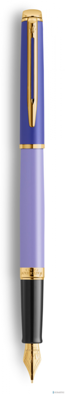 PIóro wieczne (F) HEMISPHERE Color-Block Purple 2179900 WATERMAN, giftbox