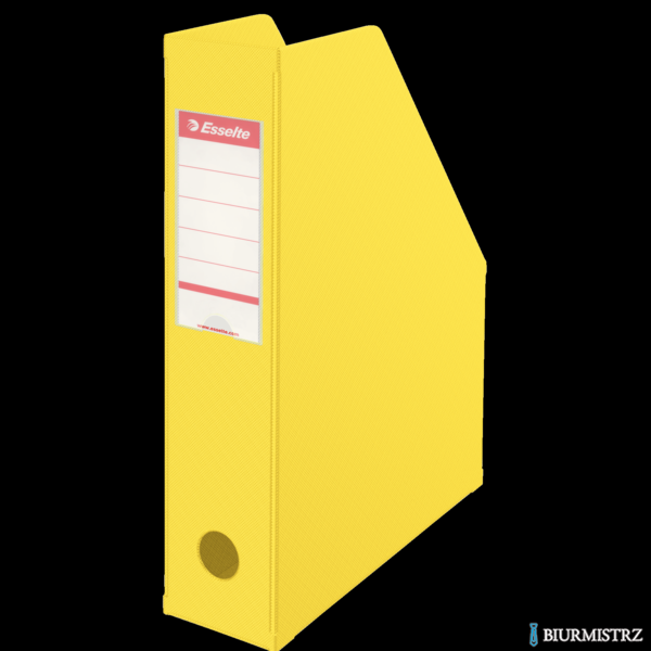 Pojemnik składany A4 70mm żółty ESSELTE PVC 56001