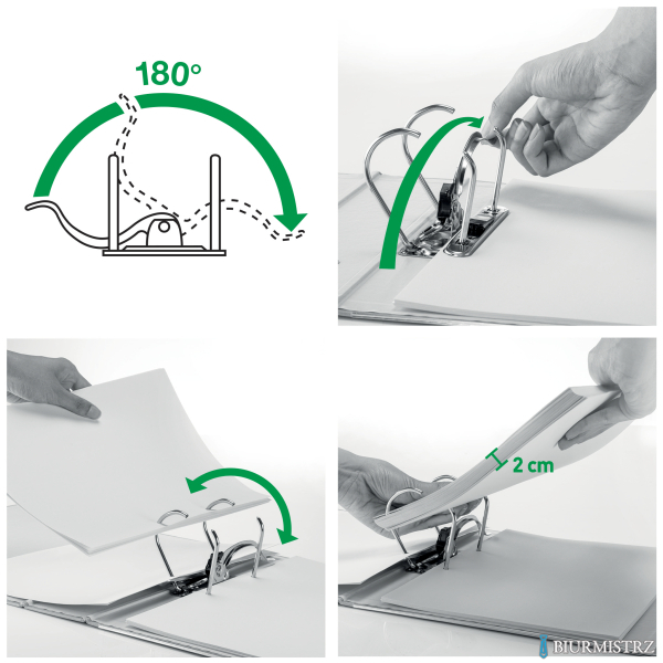 Segregator LEITZ A4/80mm 180 biały 10105001 SALE