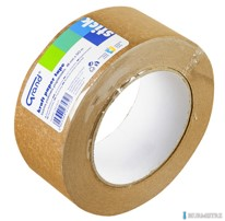 Taśma pakowa papierowa brązowa 48mmx50m, klej SOLVENT / kauczuk naturalny, 130-1959 GRAND