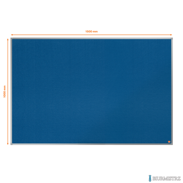 Tablica ogłoszeniowa filcowa Nobo Essence 1500x1000mm, niebieska 1915559