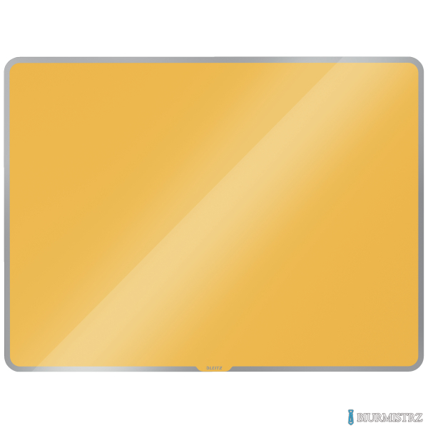 Szklana tablica magnetyczna Leitz Cosy 80x60cm, żółta, 70430019