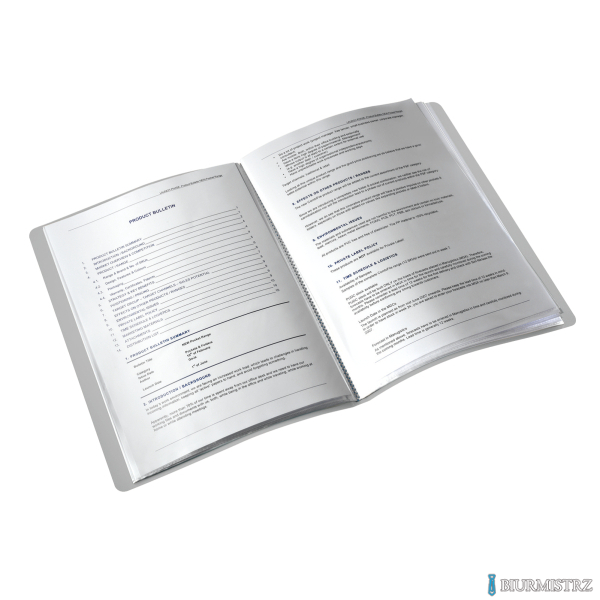 Album ofertowy 20 koszulek Leitz Style, niebieski/fiolet 39580069