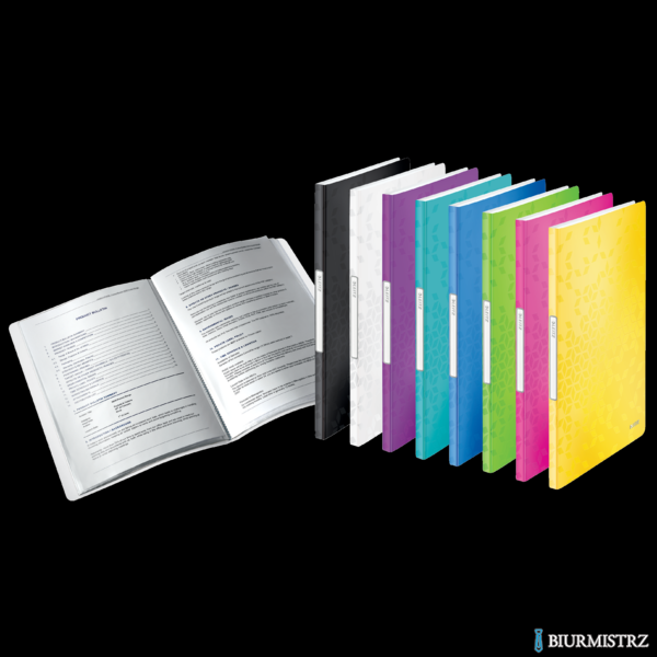 Album ofertowy 20kiesz.LEITZ WOW niebieski 46310036