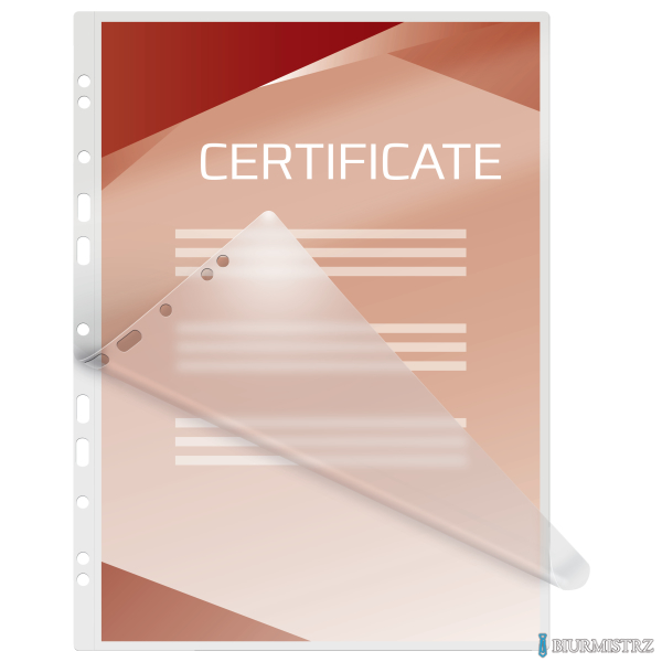 Folie do laminacji GBC Organise, 75 mic., A4, przezroczyste , 100 szt. 41664E