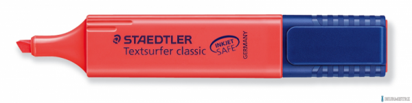 Zakreślacz Textsurfer classic, czerwony, Staedtler S 364-2
