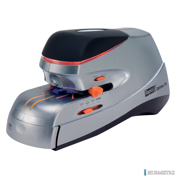 Zszywacz elektryczny Rapid Optima 60E, do 60 kartek, na zasilacz, biały, 2102355