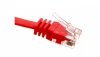 Kabel krosowy płaski patchcord U/UTP kat.6 czerwony 2m 96412