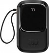 Powerbank Baseus Qpow Digital Display PPQD060201 20000mAh 20W PD QC USB-A USB-C + KABEL Lightning