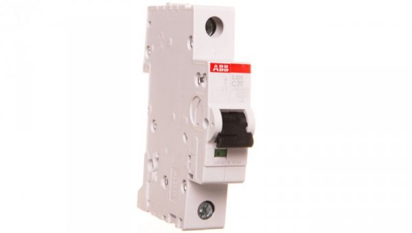 Wyłącznik nadprądowy 1P C 20A 6kA AC S201-C20 2CDS251001R0204
