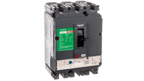 Schneider Electric, Compact CVS, wyłącznik mocy 36kA , wyzwalacz termomagnetyczny 100A , 3P