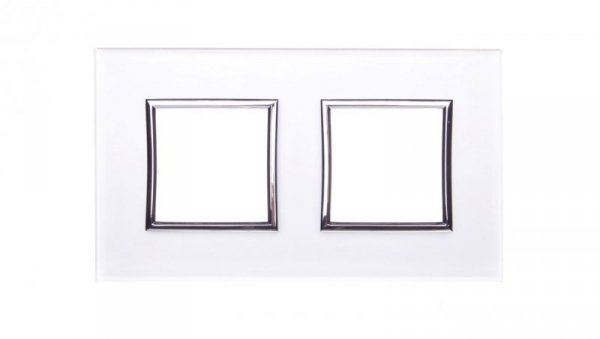 DANTE Ramka podwójna szkło PERL GLASS 4504182
