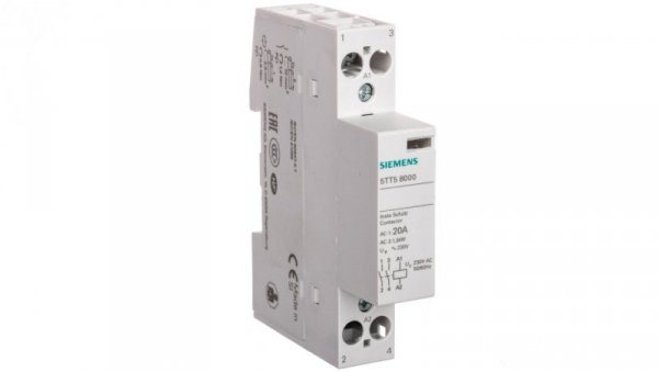 Stycznik modułowy 20A 2Z cewka 230V AC SENTRON 5TT5800-0
