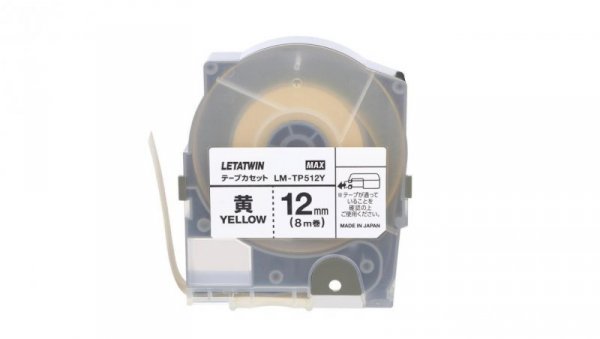 Taśma samoprzylepna LM-TP512Y 8m (LM-550A) E04ZP-04020210801