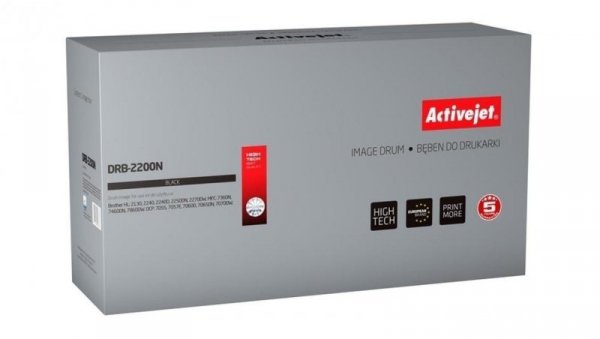 Bęben Activejet DRB-2200N (zamiennik Brother DR-2200 Supreme 12000 stron czarny)