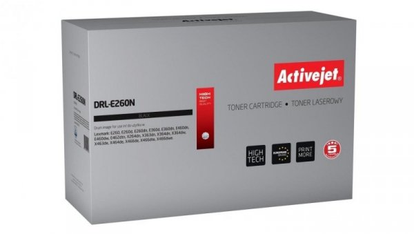 Bęben Activejet DRL-E260N (zamiennik Lexmark E260X22G Supreme 30 000 stron czarny)