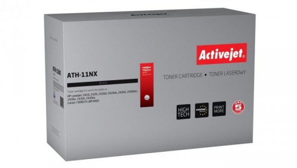 Toner Activejet ATH-11NX (zamiennik HP 11X Q6511X, Canon CRG-710H Supreme 13500 stron czarny)