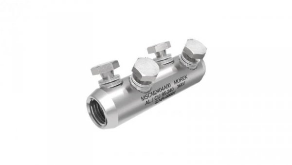 Złączka śrubowa MSCM240 Al/Cu 95-240mm² 36kV 4xśruba aluminiowa zrywalna MSCM2404A00