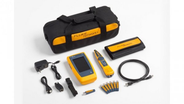 Tester do kwalifikacji okablowania diagnostyki urządzeń sieciowych FLUKE Link IQ w zestawie FL-LIQ-KIT