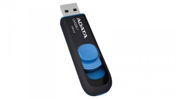 Pendrive ADATA UV128 AUV128-64G-RBE (64GB USB 3.0 kolor czarny)