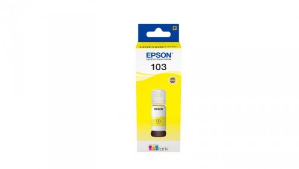 Tusz Epson C13T00S44A (oryginał 103 65 ml żółty)