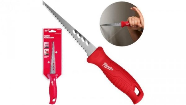 Nóż do gipsu, płyt GK, zabudowy suchej150mm MILWAUKEE
