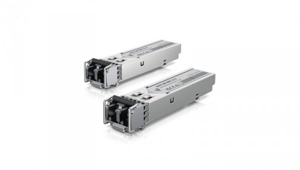 Moduł SFP MM, Duplex LC, 1.25Gbps, 550m Ubiquiti UACC-OM-MM-1G-D-2