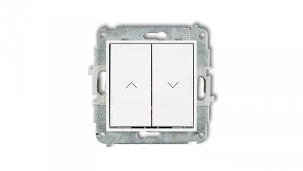 ICON Mechanizm łącznika zwiernego żaluzjowego biały mat 25IWP-8