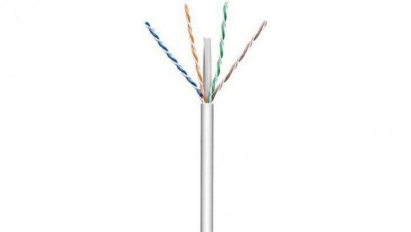 Kabel teleinformatyczny Cat6a U/UTP 100CU szary ITP-C6A-RIS305UGT /305m/