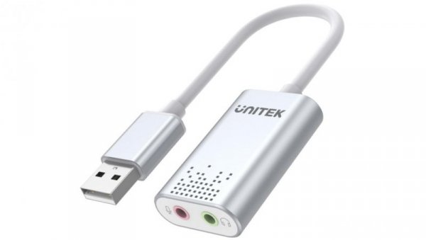 Karta dzwiękowa USB Stereo Unitek Y-247A