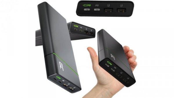 POWERBANK Green Cell PowerPlay Ultra 26800mAh SZYBKIE ŁADOWANIE 128W 2x USB-C PD 2x USB-A UC