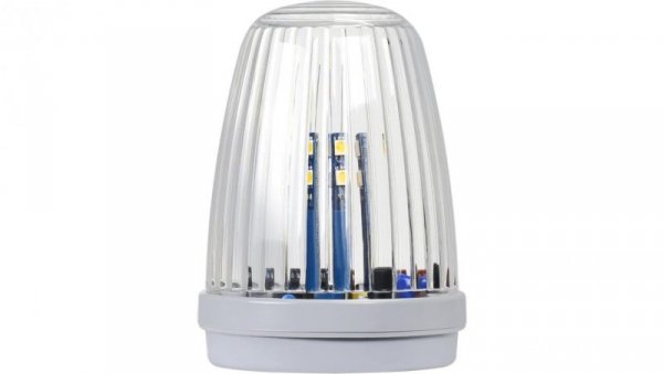 Lampa LED Proxima KOGUT BIAŁA z anteną 433.92 MHz (24/230V DC/AC) świeci na żółto