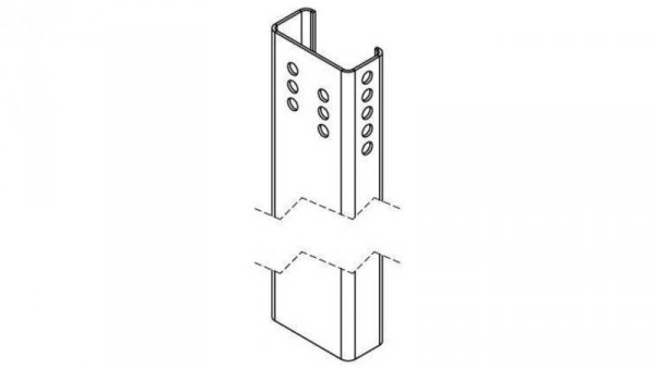 PODPORA PRZEDNIA GRUNT STANDARD L2500, CORAB XPF_WS007N.4.0000