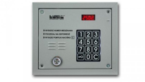 Kaseta zewnętrzna Laskomex CP-2503TP POL SREBRNA TM