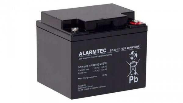 Akumulator AGM ALARMTEC serii BP 12V 40Ah