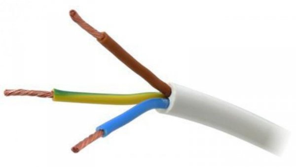 Przewód elektryczny linka OMY 3x1mm2 300V 100m MERCOR