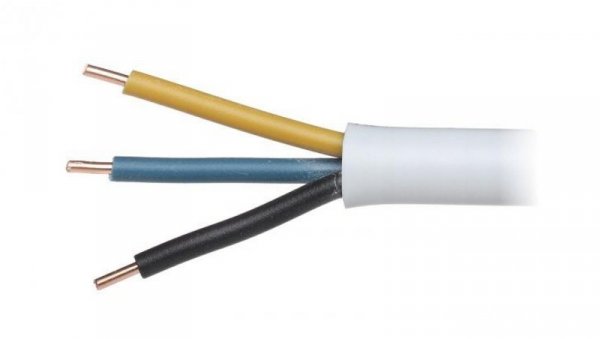 Przewód elektryczny drut okrągły YDY 450/750V 3x1,5mm2 100m MERCOR