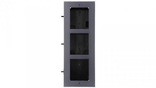 Ramka z puszką do montażu podtynk. 3-modułowa HIKVISION DS-KD-ACF3/Plastic