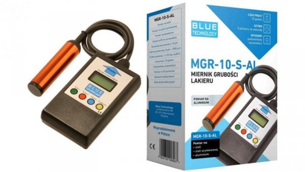 Miernik grubości lakieru Blue Technology MGR-10-S-AL