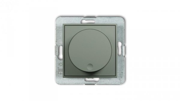 MINI Mechanizm elektronicznego regulatora oświetlenia przyciskowo-obrotowego do lamp LED szałwiowy 61MRO-2