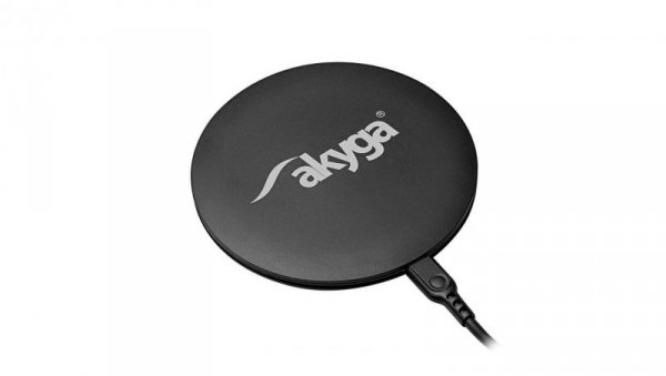 Ładowarka indukcyjna QI Akyga AK-QI-04 ver. 1.2 USB-C 15W