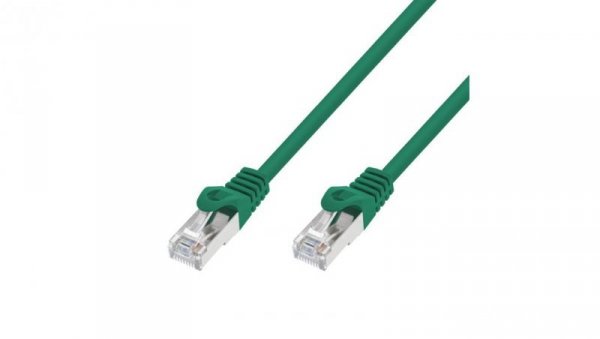 Patchcord LAN Miedź Kabel sieciowy skrętka Extralink Kat.7 S/FTP 3m 20G Zielony