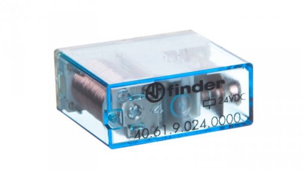 Przekaźnik miniaturowy 1P 16A 24V DC AgCdO 40.61.9.024.0000