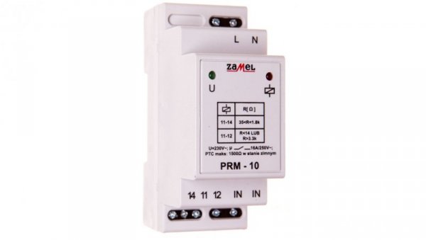 Przekaźnik rezystancyjny z sondą PTC 230V AC PRM-10 EXT10000111
