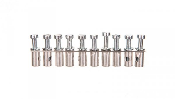 Mostek poprzeczny 10-torowy, raster 6mm szary Q 10 SAK2.5 0368700000