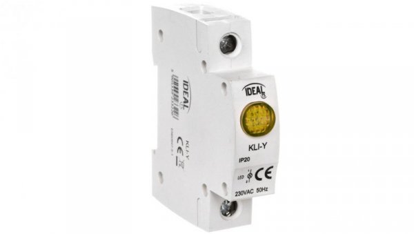 Lampka modułowa LED żółta KLI-Y 230V AC 23322