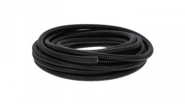Rura ochronna stalowa pokryta PCV WOT 9 czarna E03DK-10030202201 /10m/